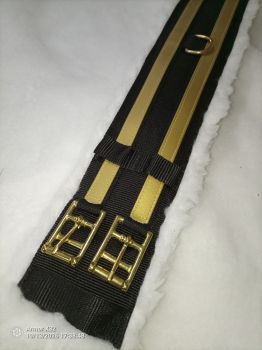 Sattelgurt Endurance Englisch "kurz" by Distanzreiter.de - Beta Gold 60cm